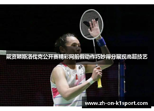 戴资颖斯洛伐克公开赛精彩网前假动作巧妙得分展现高超技艺